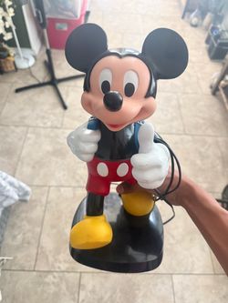 Vintage Disney Tyco Mickey Mouse Back Pack Phone Landline Telephone 1990's Retro