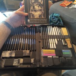 Art Kit For Sketch In Pencil