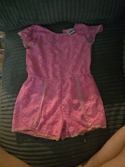 Pink romper