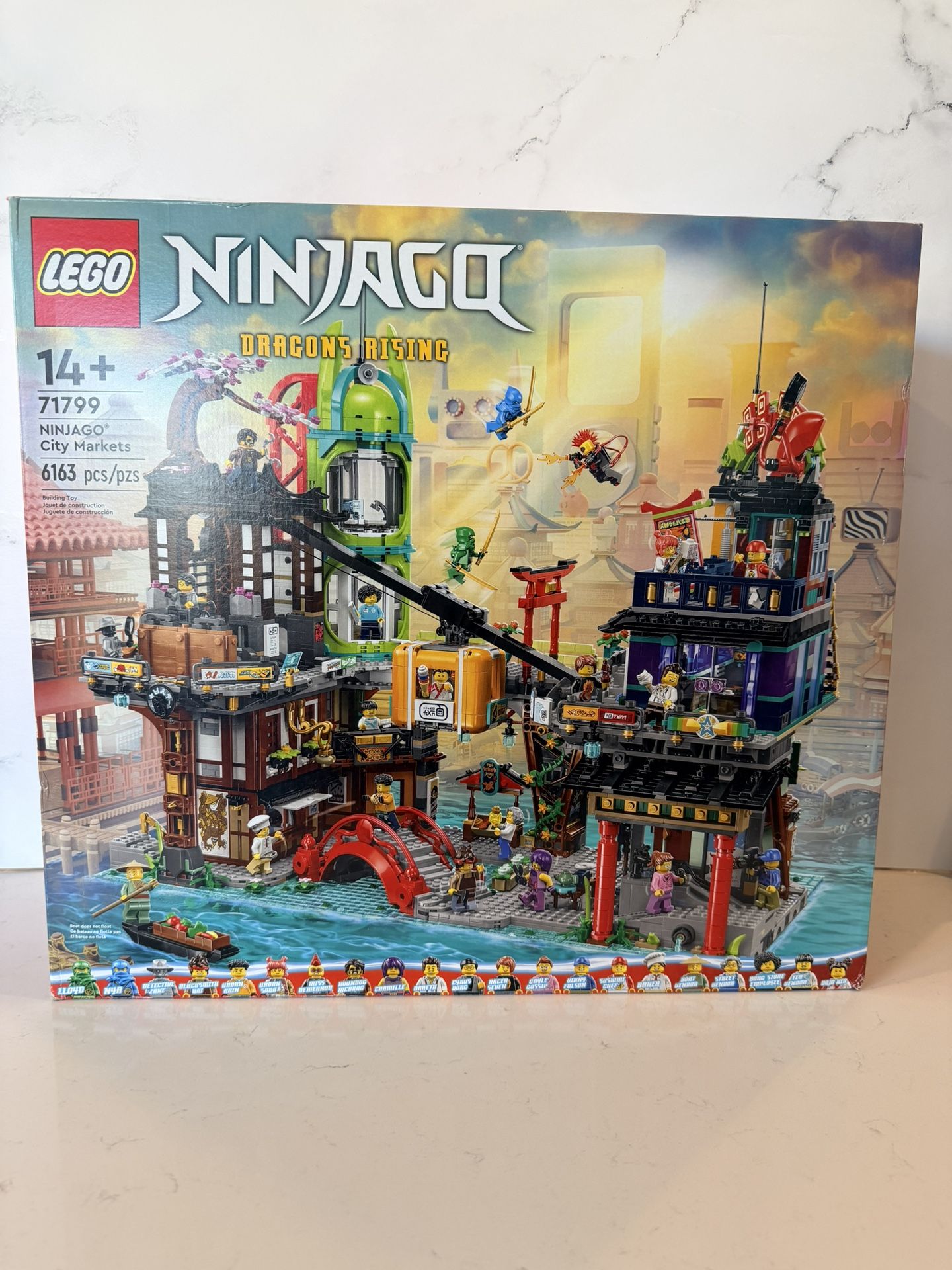 LEGO NINJAGO: Ninjago City Markets (71799) New Sealed RARE RETIRED