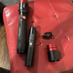 Infinity X1 Dual Power Rechargeable Flashlight 5000 Lumens 