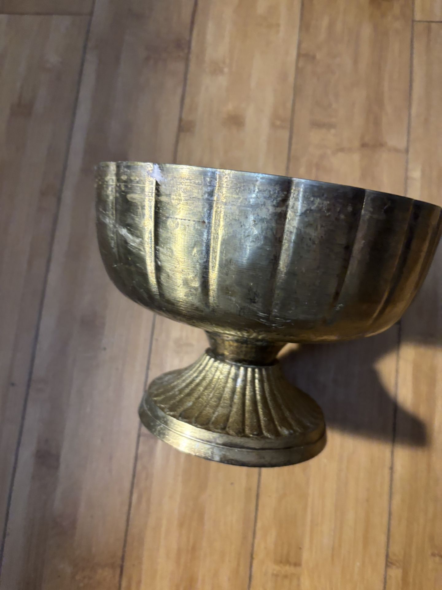 Rustic Metal Flowers Arrangement Centerpiece Base