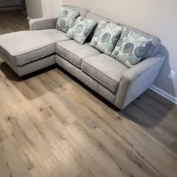 Gray Sofa Chaise