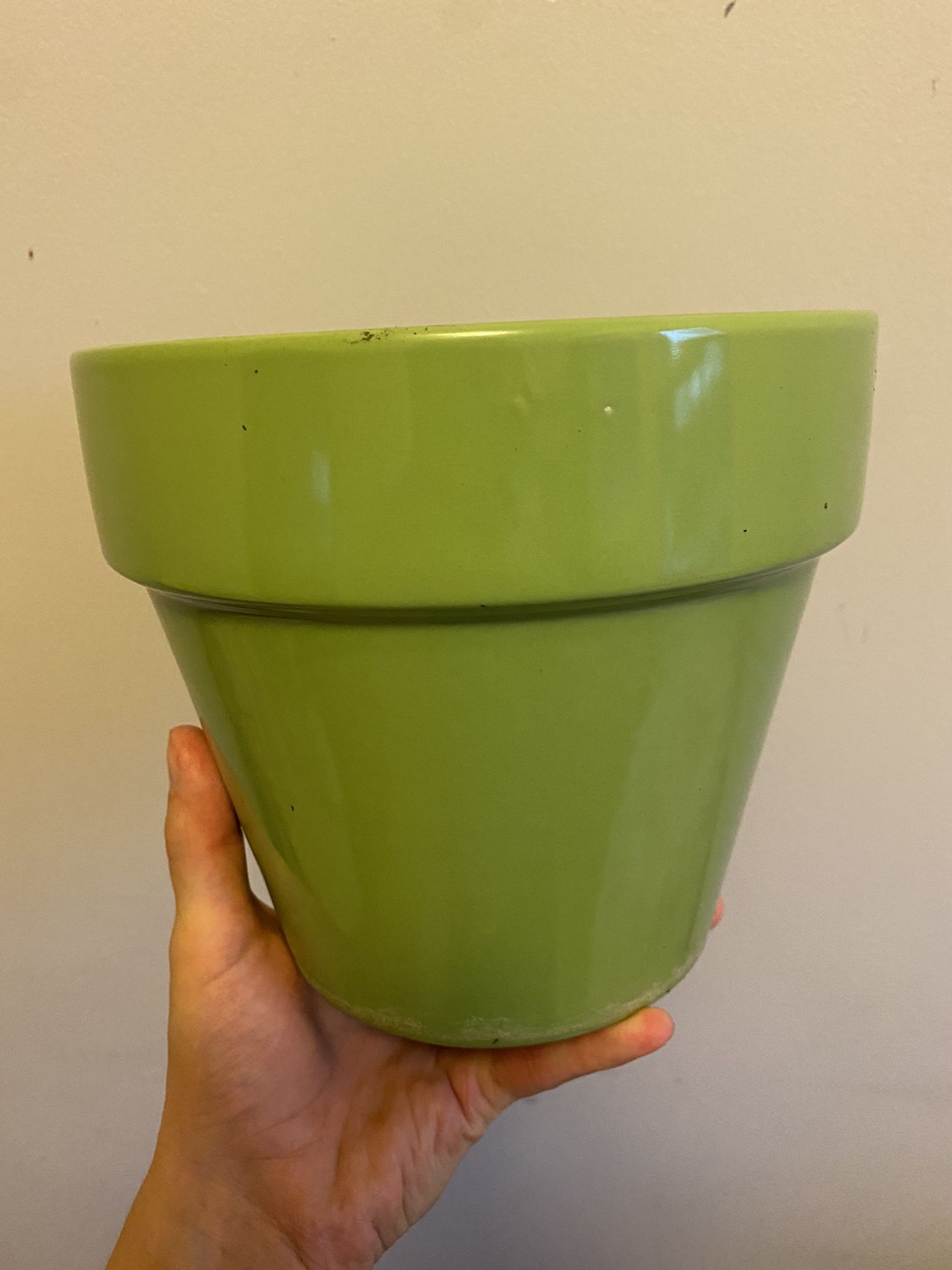 Light Green Plant Pot