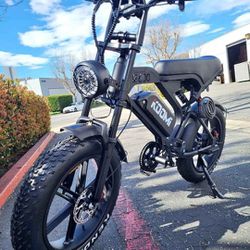 1000w Koomi Fat-Tire Electric Bike..