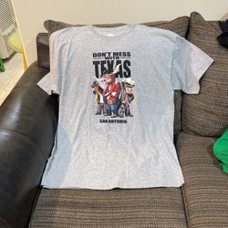 Size,2XL, Don’t Mess With Texas T-Shirt.