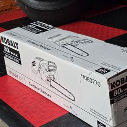 Brand New KOBALT 80-volt 18-in Battery Chainsaw ( TOOL ONLY  )