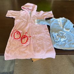 Baby Nightgown And Matching Booties