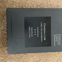 Criminal Law Cases and Materials Seventh Addition Dressler