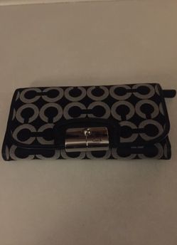 Coach Leather MTI case W/ID