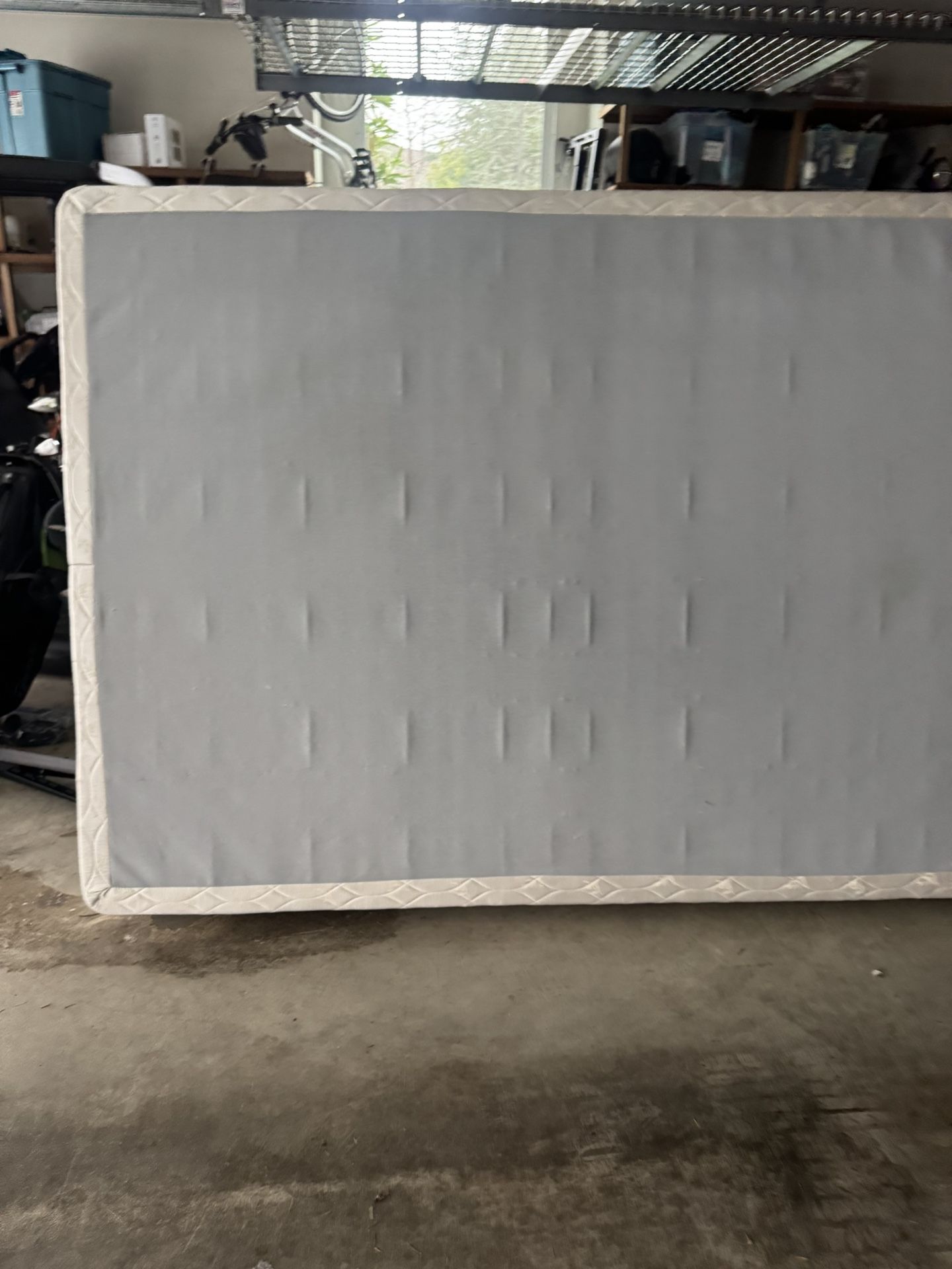 Full/Queen Bed Frame + Queen Box Spring