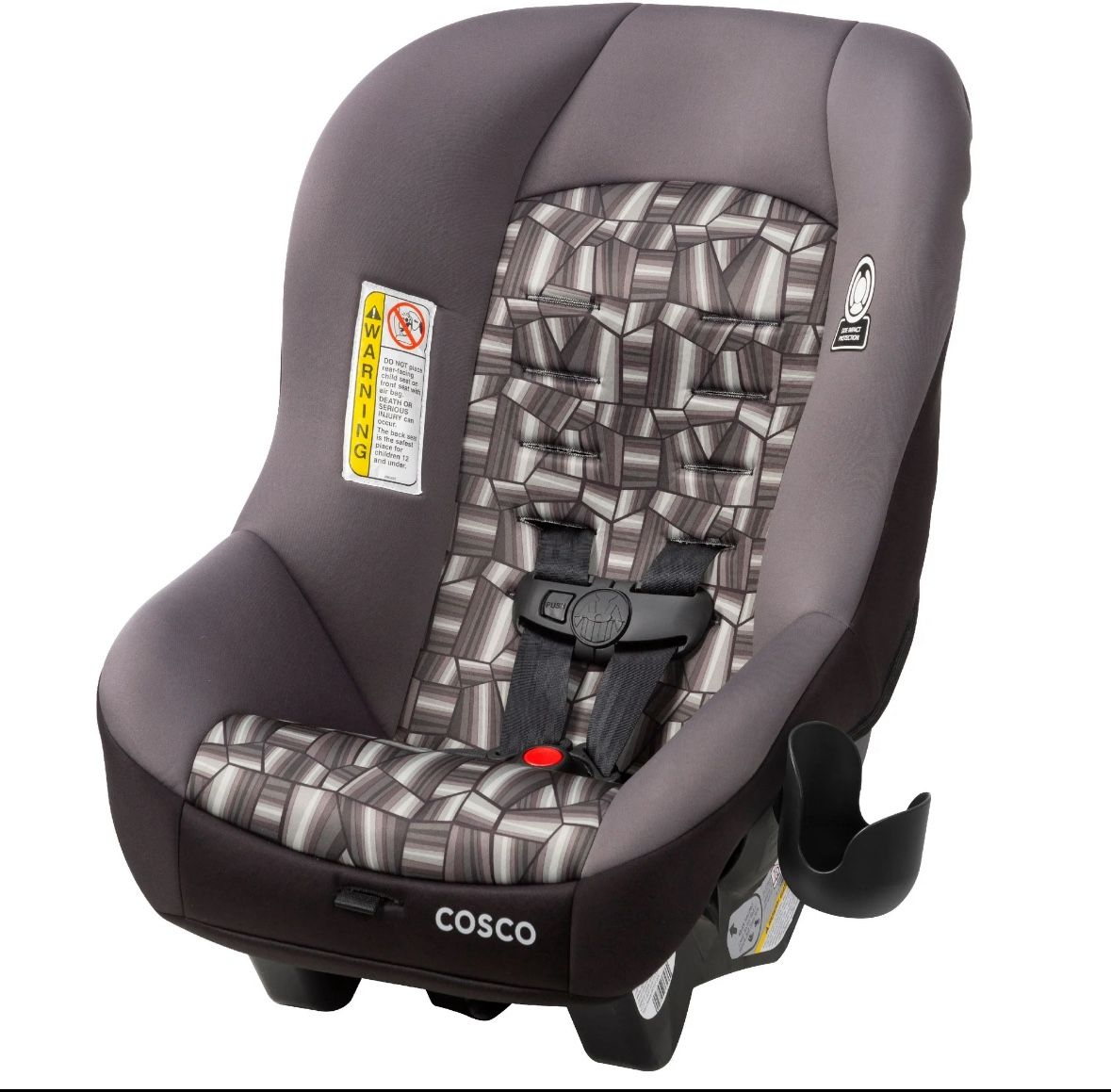Cosco Kids Scenera NEXT Convertible Car Seat, Cobblestone, Infant & Toddler, Unisex