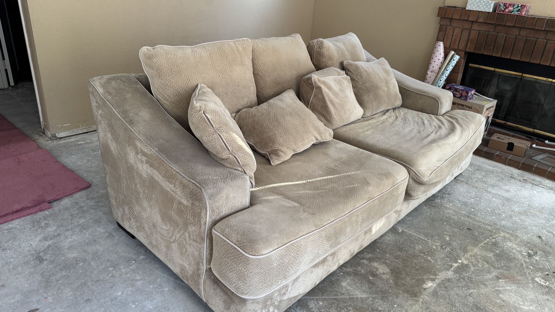 Beige Couch For Sale