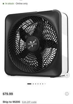 High Velocity Box Fan 