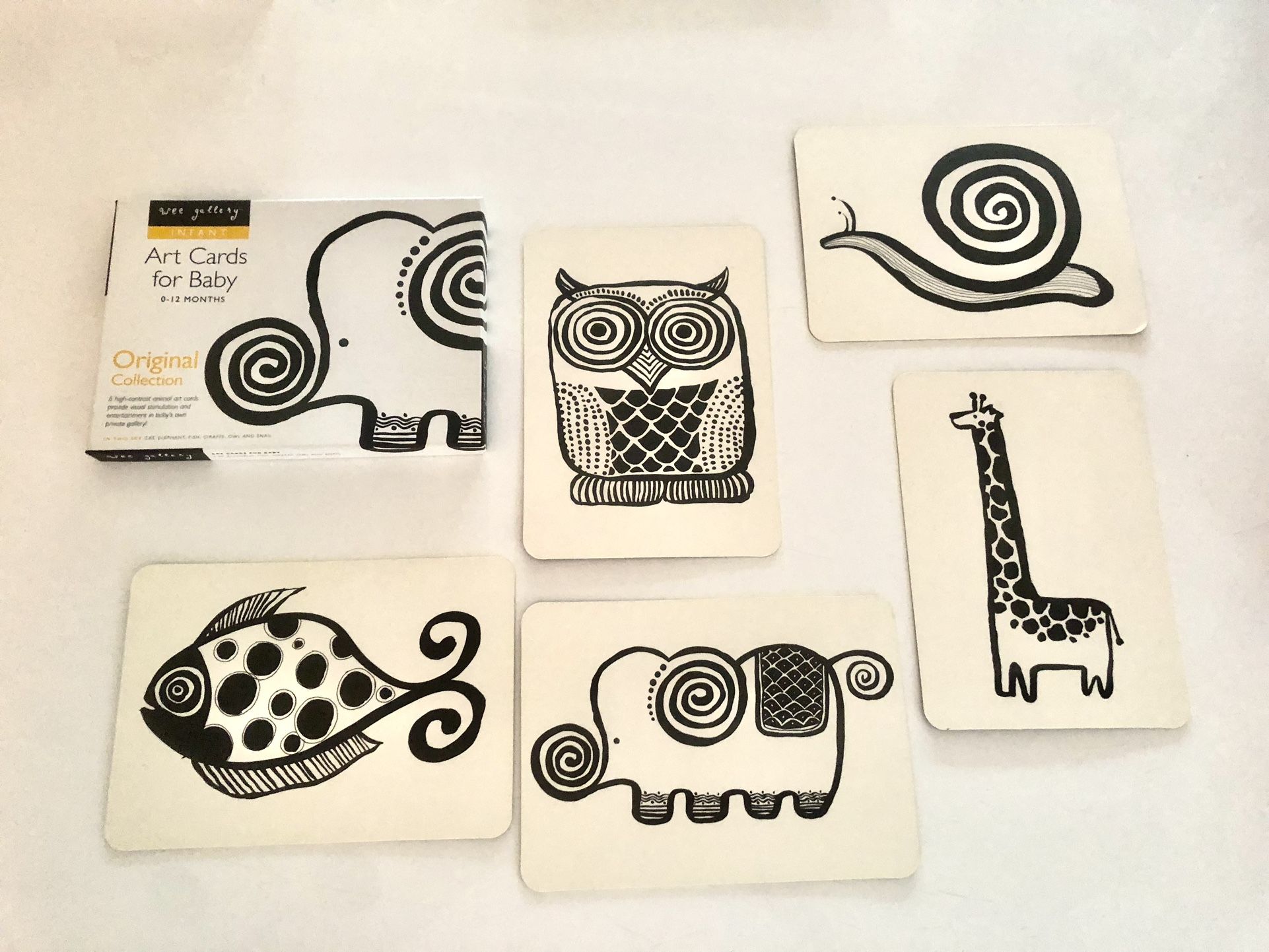 Wee Gallery Art Cards for Baby • Baby Decor
