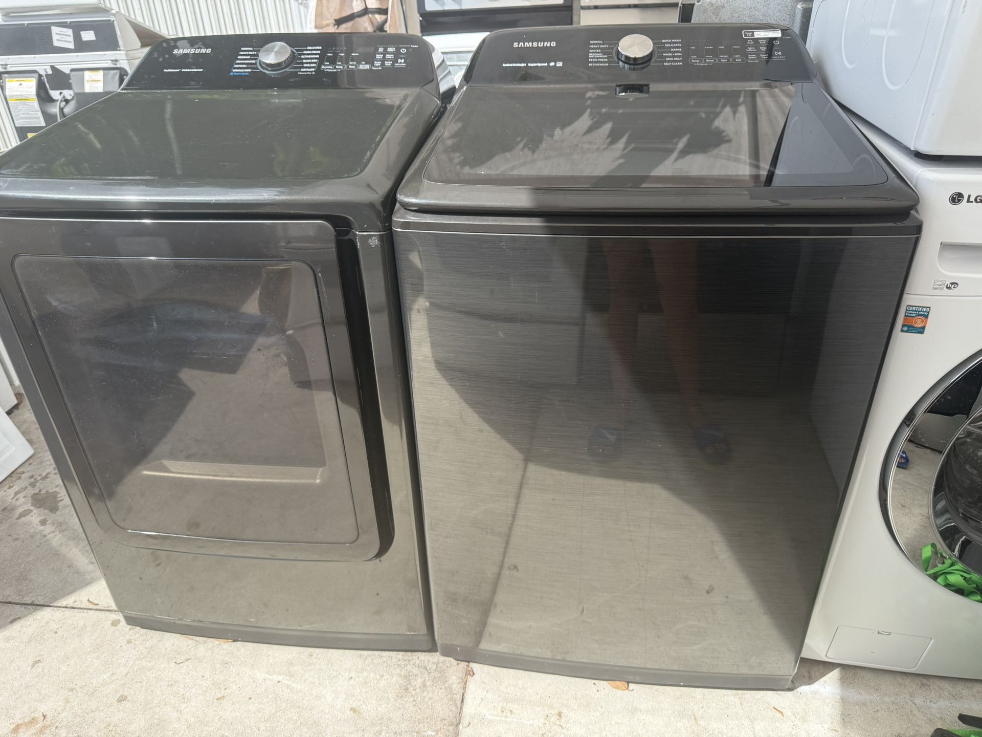 Samsung Laundry Washer And Dryer