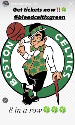 Loge 19 Boston Celtics Tickets Available Thumbnail