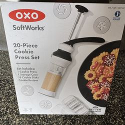 Cookie Press Set, Oxo, 20pc