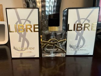 **EMPTY** LIBRE PERFUME BOXES & 1 BOTTLE A SPRAY OR 2 LEFT