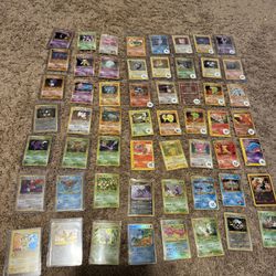 Vintage Holo Pokémon Cards 