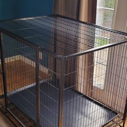Rolling Large Dog Crate