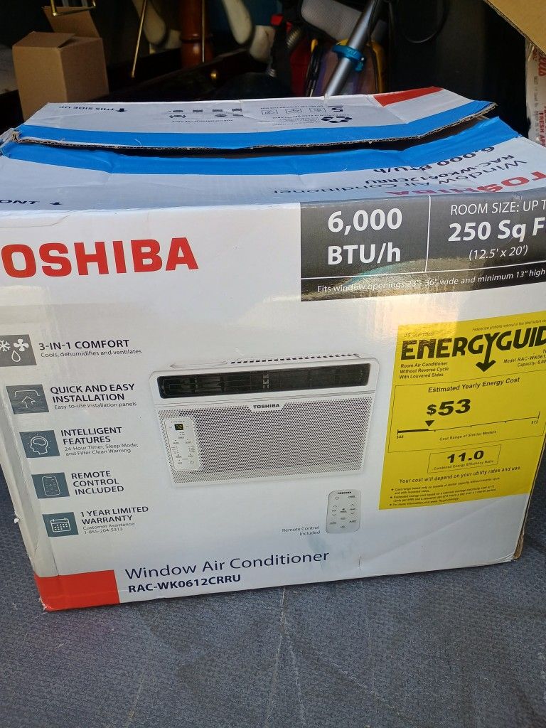 Toshiba WINDOW AIR CONDITIONER AC UNIT