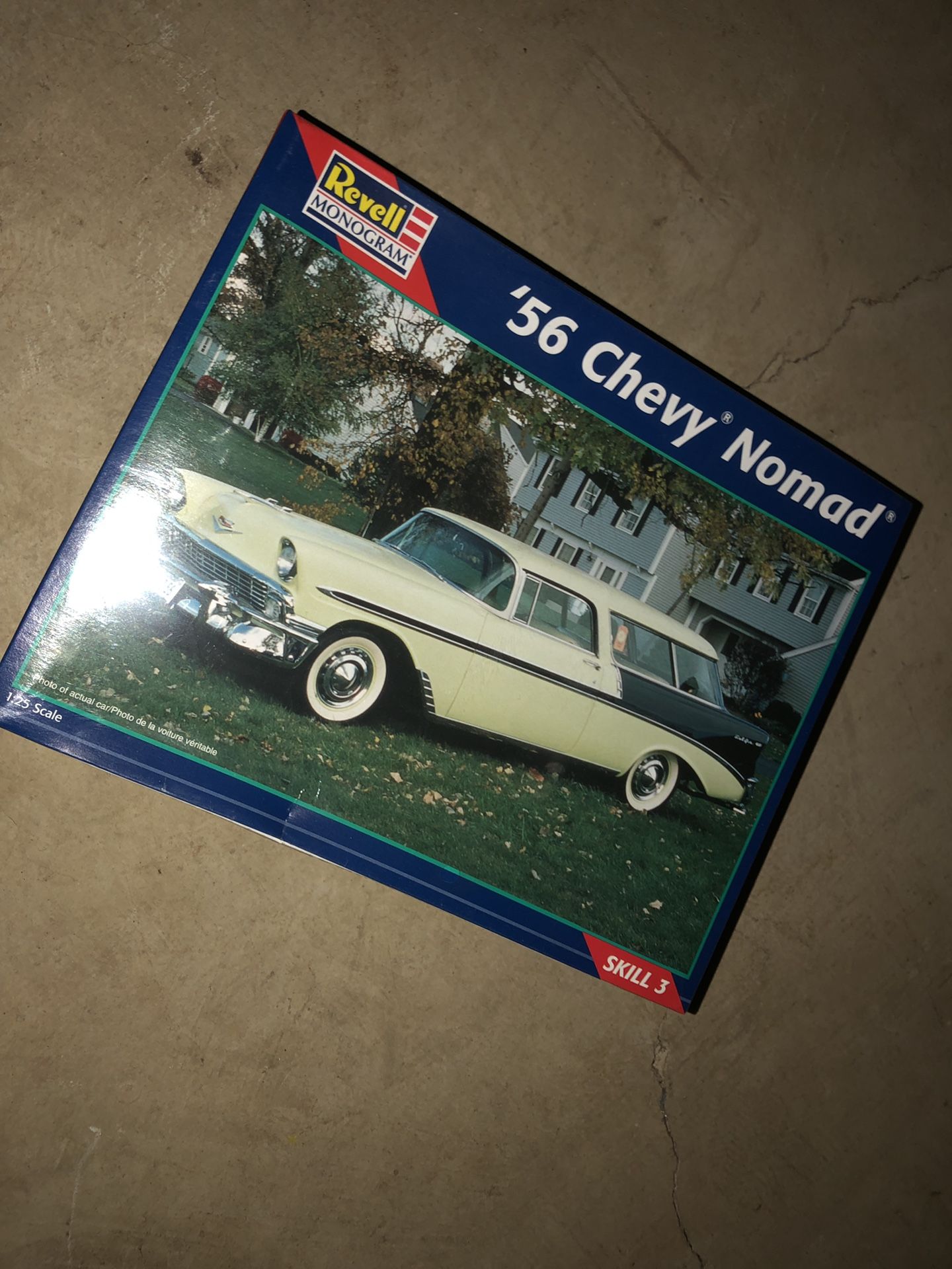 56 Chevy nomad model car