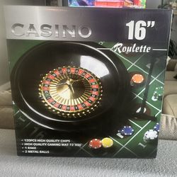 Casino Roulette 16” Set