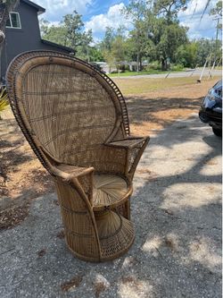 Wicker chair