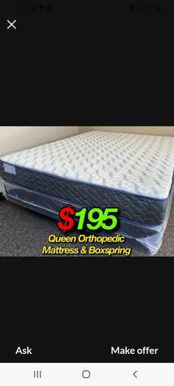 Queen Supreme Ortho Matres andboxspring