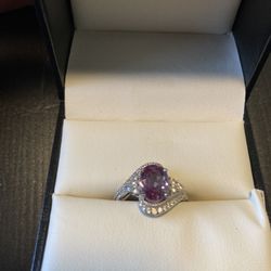 Alexandrite Lab Grown Ring Size 5