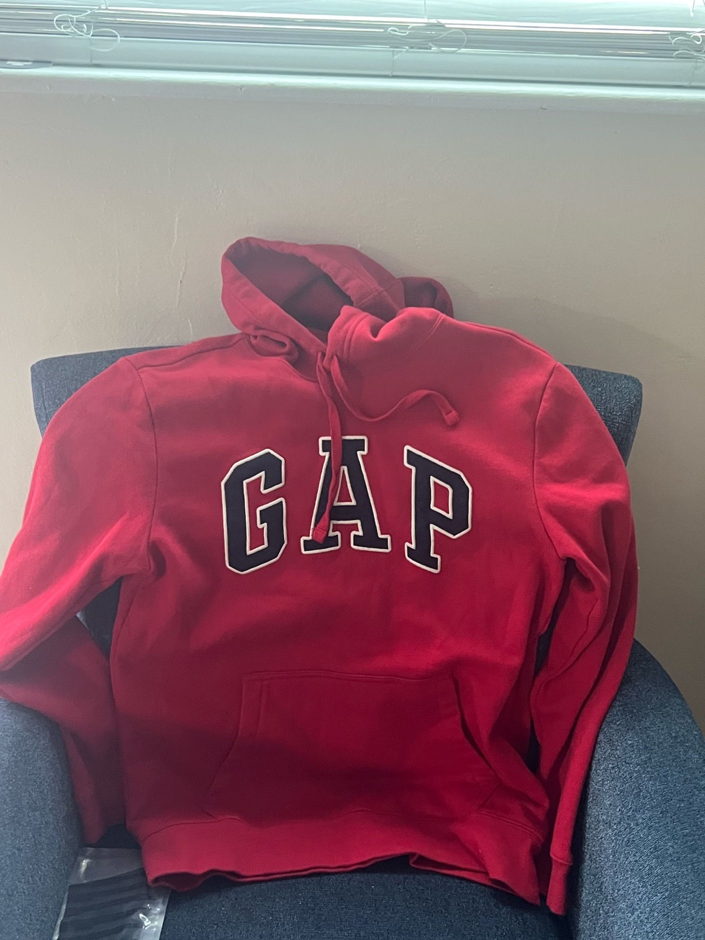 Red gap hoodie