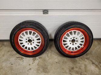 Rota Track R 15x7 w/ Great Tires - Set of 4
