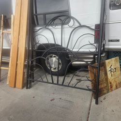 Free Canopy Bed Frame. You Would Need An Actual Bedfream To Attach To The Poles. 