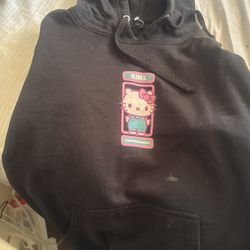 Hello Kitty Girl Skateboard hoodie