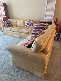 Vintage Sofa Sleeper & Love Seat