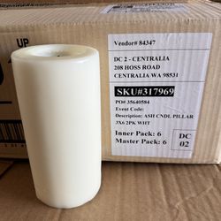 Wedding Party Supplies – Pillar Candles, Hurricane Glass, Forks Knives