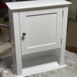 White, Wall Mount Cabinet For Kitchen, Bathroom Or?