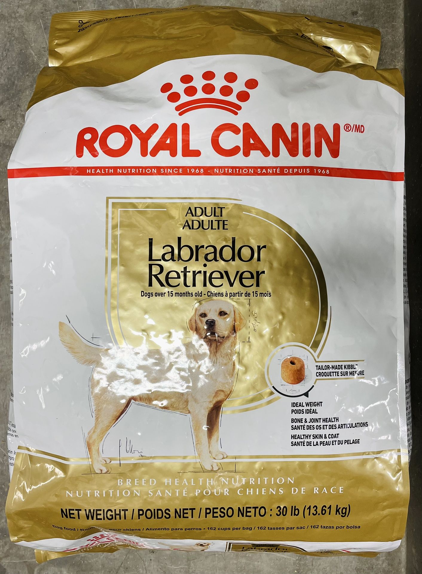 Royal Canin Labrador Retriever Breed Specific Adult Dry Dog Food - 30lb Bag