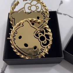 Gold HK hoops (70mm)