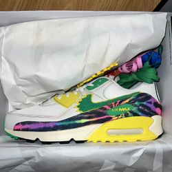 BRAND NEW NIKE AIR MAX 90 GRATEFUL DEAD UNIVERSITY OF OREGON GRATEFUL DUCKS SIZE 13 $200