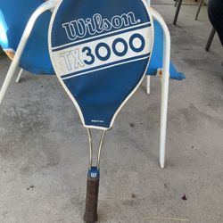 Vintage Wilson Tennis Racket. 1980’s