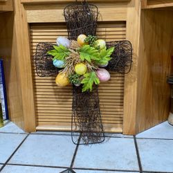 Easter Cross With A Small Stand