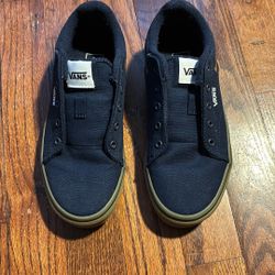 Vans, Blue, Size 2(missing Laces)