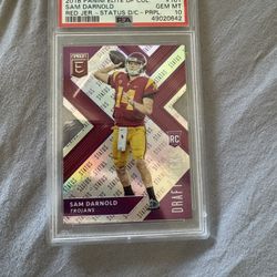 Sam darnold rookie draft picks /99 - pop 1