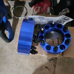 4- 2” 6x5.5 wheel spacers