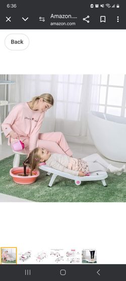 Kids Shampoo Chair, Adjustable 