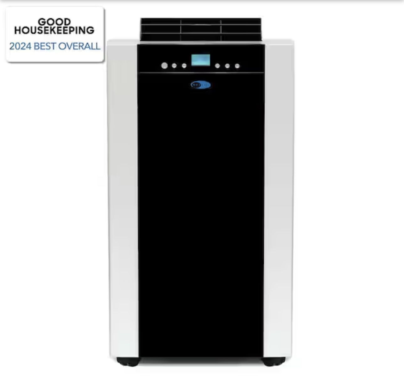 Whynter 9,500 BTU (14,000 BTU ASHRAE) Portable Air Conditioner Cools 500 Sq. Ft. with Dehumidifier, Remote, and Filter in Black