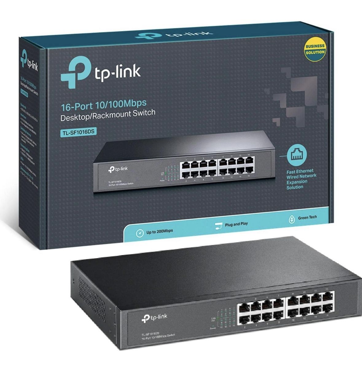 TP-Link 16 Port 10/100Mbps Fast Ethernet Switch