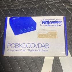 Pro connect Component Video Digital Audio Adapters